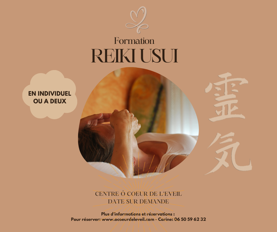 Formation reiki - Carine Roche - Ô Cœur de l'éveil